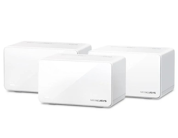 Mercusys AX6000 Whole Home Wi-Fi6 system HALO H90X(3-PACK),wi-fi 6 Dual-Band,
