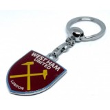 Breloc cheie inox compatibil echipa West Ham United multicolor
