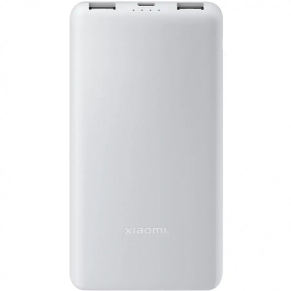Baterie Externa Xiaomi Lite, 10000mAh, 22.5W, QC + PD, 1 x USB-C - 2 x USB-A, Alba BHR9350GL