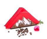 Suport Servetele Elegant, Modern, Durabil, 18x6x7 cm, Accesorii Masa, Bucatarie, Sufragerie, Cadou