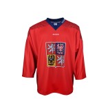 Echipa națională de hochei tricou de hochei Czech republic David Pastrň&aacute;k 2025/2026 CCM Fandres replica red - L