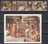 Gambia 1983 - 500 de ani de la nașterea lui Rafael, Serie + Colita, MNH