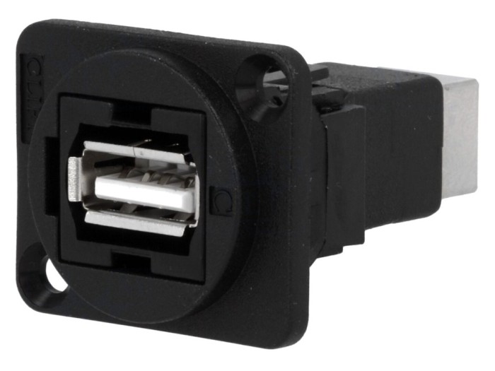 Conector adaptor USB A la USB B 2.0