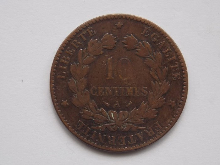 10 CENTIMES 1891 A FRANTA