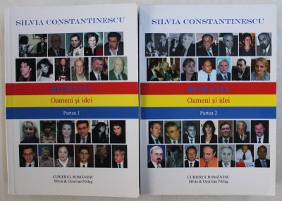 ROMANIA - OAMENI SI IDEI VOL. I - II de SILVIA CONSTANTINESCU , 2015 foto