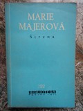 MARIE MAJEROVA - SIRENA DEDICATIA SI AUTOGRAFUL TRADUCATORULUI JEAN GROSU