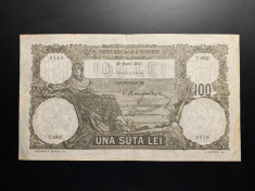 100 Lei 31 Martie 1931 Romania, VF foto