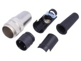 Mufă Conector M16 2 PIN Argintat 7A IP40