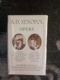 A.D. Xenopol, Opere complete, 2 volume de lux, Academia Romana, hartie tip Biblie, legatura din piele, cartonate, sigilate