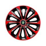 Set 4 capace roti Extra Strong Red R14 pentru gama auto Skoda, Autohelix MSA