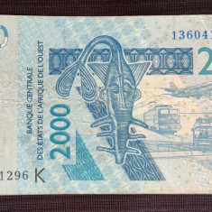Senegal / Statele Vest Africane - 2000 Francs / franci (2003)