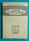 Ion Gheorghe Pricop &ndash; Corabii in septembrie ( volum debut 1984 )