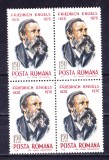 TSV$ - 1970 LP 734 150 ANI DE LA NASTEREA LUI FRIEDRICH ENGELS BLOC 4 MNH/**LUX, Nestampilat