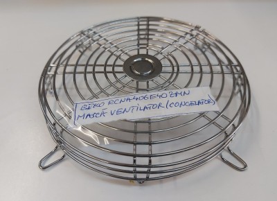 Masca inox ventilator congelator Combina frigorifica BEKO RCNA406E40ZMN / R32 foto