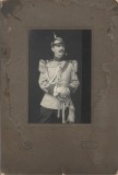 PM478N Benedict R&acirc;ureanu, căpitan de jandarmi la Buzău, ulterior comandantul Regimentului 1 Jandarmi Craiova, studio Schmidlin, Buzeu