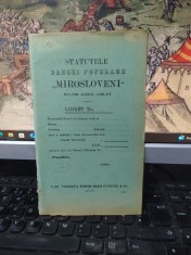 Statutele Băncei Populare Mirosloveni din comuna Albeni Gorj și Libret, Tipografia Rom&acirc;nă Marin Petrescu &amp; Co, T&acirc;rgu jiu 1904, 013