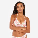 Sutien de baie cu formă triunghiulară Imprimeu floral Roxy Daisy Damă