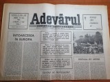 Adevarul 18 mai 1990-articole despre votarea din 20 mai