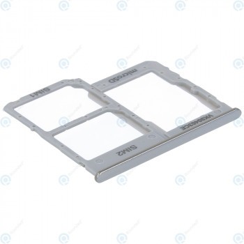 Samsung Galaxy A40 (SM-A405F) Tavă Sim + Tavă MicroSD albă GH98-44303B foto
