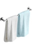 Suport de prosoape reglabil 43-72 cm, montat pe perete, din oțel inoxidabil SUS304, bare pentru prosoape pentru bucătărie, baie, toaletă, hotel, birou