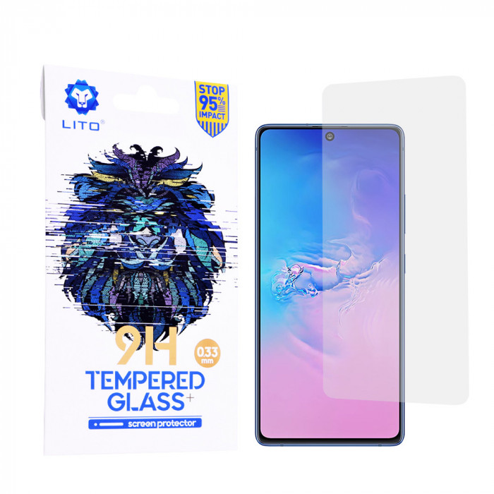 LITO - 2.5D Folie sticla - Samsung Galaxy S10 Lite - Transparent