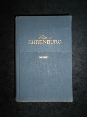 ILIA EHRENBURG - CADEREA PARISULUI (1955, editie cartonata) foto
