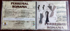 CD PERRENIAL / PERENNIAL ROMANIA, 1995:Enescu/Negrea/Rogalski/Dragoi/Silvestri+ foto