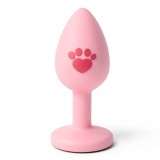 Dildo Cat Paw Pink Gem Base Roz