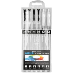 Marker gol Reincarcabil Molotow Aqua Squeeze Pen Basic Set 2 foto