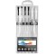 Marker gol Reincarcabil Molotow Aqua Squeeze Pen Basic Set 2