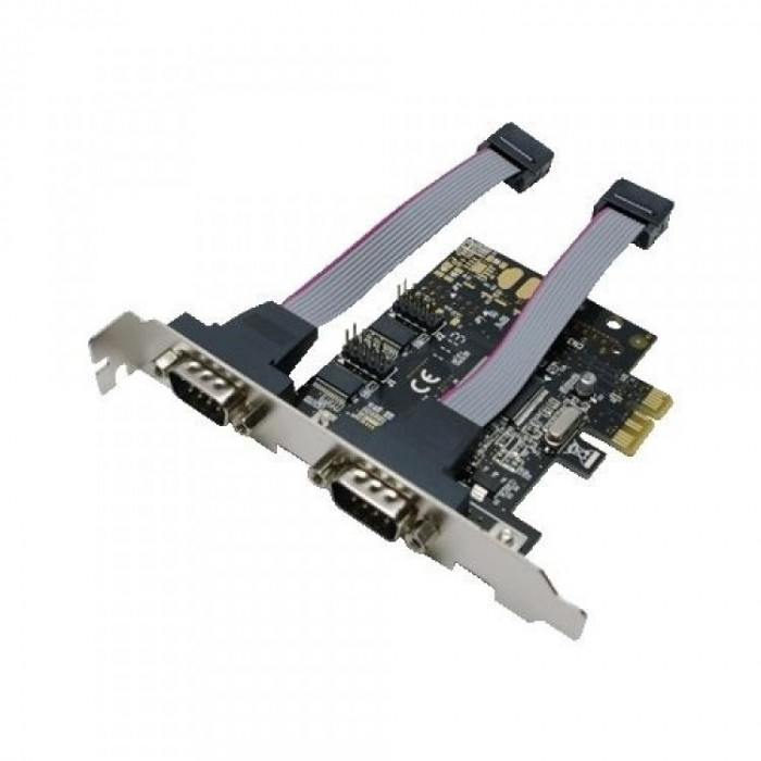 Adaptor intern Logilink de la PCI-Express la 2x RS232 PC0031