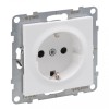 Priza schuko simpla 2P+T borne automate Legrand Suno alb 721120