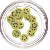Smiley - fimo tăiate, verzi, INGINAILS