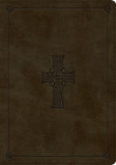 ESV Study Bible (Trutone, Olive, Celtic Cross Design, Indexed) foto