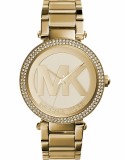 Cumpara ieftin Ceas Dama Michael Kors Cayde MK5784, Quartz, Inox, 39mm, Argintiu, Rezistent la apa 10ATM