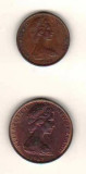 SV * Noua Zeelanda * LOT 1 CENT (AUNC+) si 2 CENTS (UNC+) 1967 *, Europa, Cupru (arama)