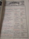 E. Calendarul Revistei Universul (pagini lipsă)