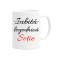 Cana alba personalizata iubita, logodnica, sotie, INOVATIX&reg;. 330 ml