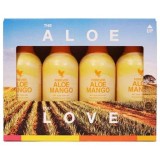 PACHET CU 4 FLACOANE ALOE VERA GEL, CU GUST DE MANGO (4 L)