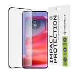 Folie Sticla Protectie Ecran Motorola Moto Edge 50 Pro, Full Cover, Negru, Duritate 9H, Anti-amprenta, 0.33mm