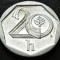 Moneda 20 HALERU - CEHIA, anul 2000 * cod 2292 = A.UNC