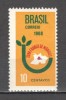 Brazilia.1968 Zona Libera Manaus GB.29, Nestampilat