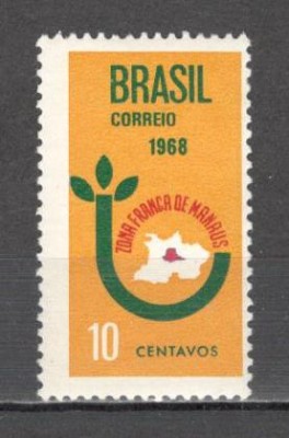 Brazilia.1968 Zona Libera Manaus GB.29 foto