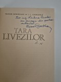 Carte cu autograf Teodor Bordeianu Tara livezilor