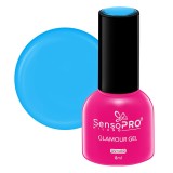 Cumpara ieftin Oja Semipermanenta Glamour Gel SensoPRO Milano 8ml, Electric Blue #34