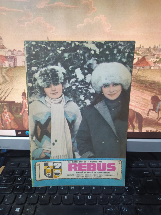 Rebus, revistă bilunară de divertisment, nr. 5 (665) anul 28, 1 mar. 1985 049