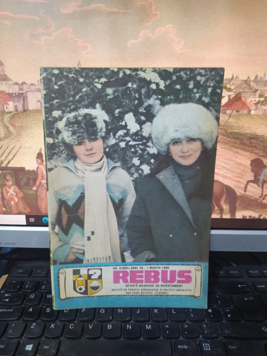 Rebus, revistă bilunară de divertisment, nr. 5 (665) anul 28, 1 mar. 1985 151