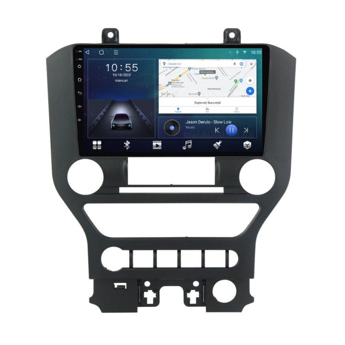 Navigatie dedicata cu Android Ford Mustang 2014 - 2021 cu navigatie originala,