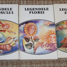 Tony Brill - 3 vol - Legendele Cosmosului Legendele Faunei Legendele Florei