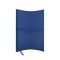 AGENDA NEDATATA A5 CASTELLI, COPERTA FLEXIBILA HORIZON MAT BLEUMARIN, ELASTIC